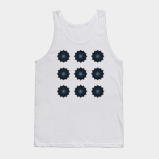 Spiky Pattern Tank Top